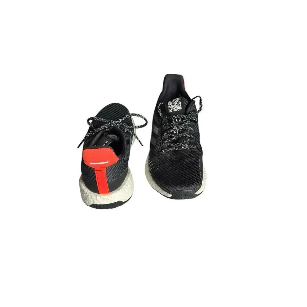 Adidas Mens PulseBoost HD CLU 600001 Black Running Shoes Sneakers Size 7